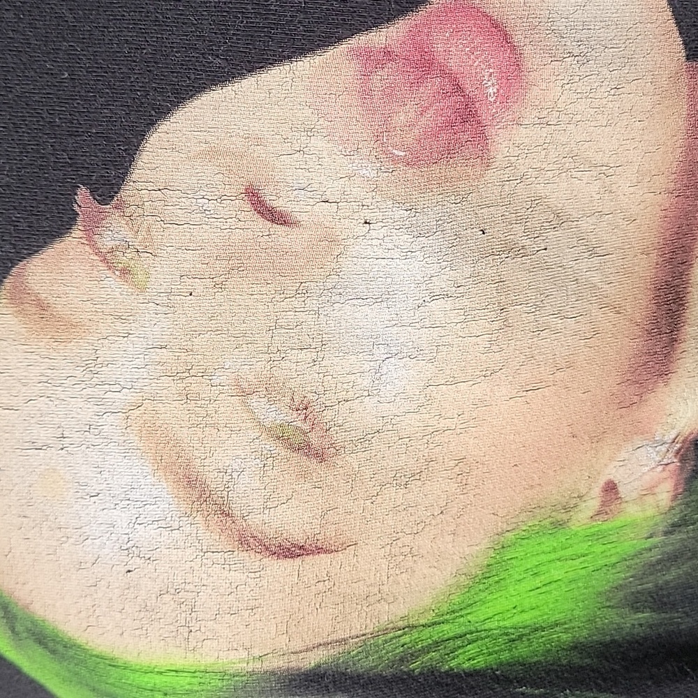 Billie Eilish Tshirt Shirt Tongue Out Band Concert Graphic‎ Short Sleeve Black L - Picture 3 of 10